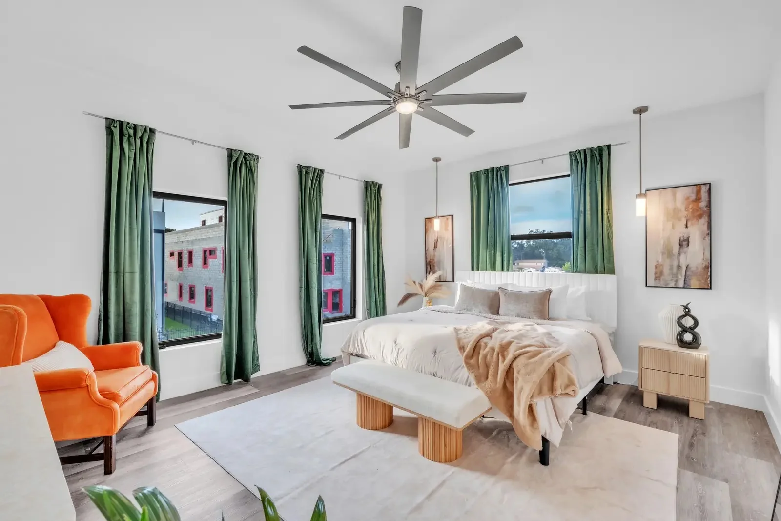 Floor plans exterior residence bedroom at Latitudes in the Park, Pinellas Park, Florida